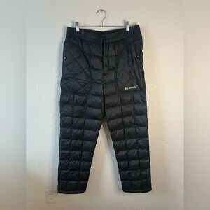The Arrivals Insulated Puff Pant Black XL